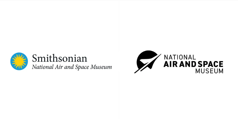 美國國家航空航天博物館（NASM）46年后首次有了新LOGO